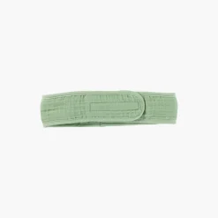Carré Blanc Bandeau coton et gaze de coton biologique Naturelle eucalyptus|Femme Coffrets Cadeaux|Accessoires Beauté