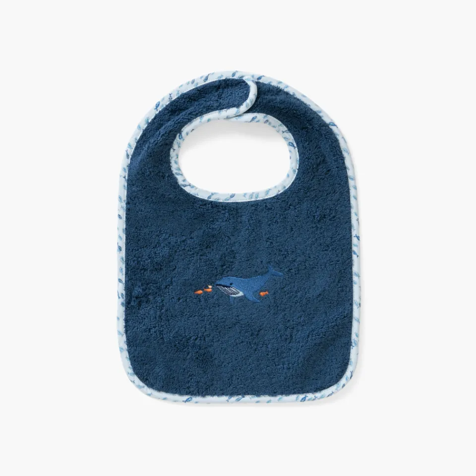 Carré Blanc Bavoir coton Océanos|Enfant Bavoirs & Mini-bavoirs