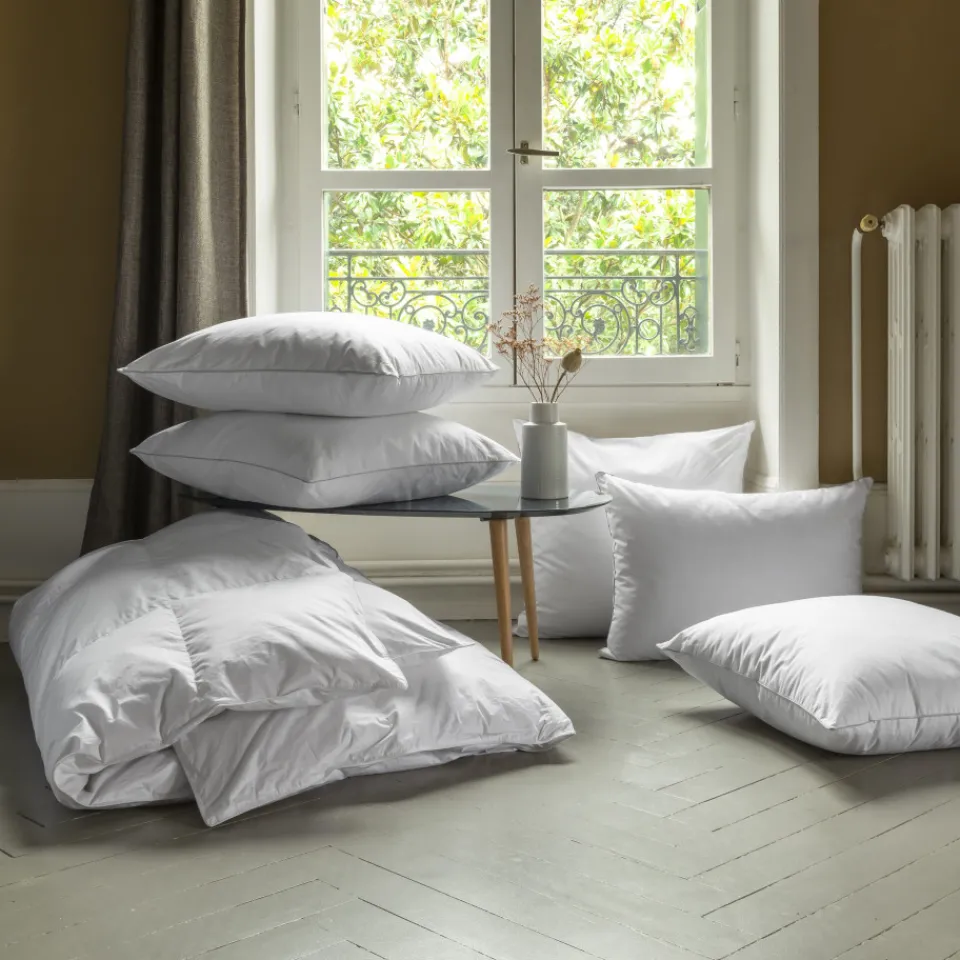 Carré Blanc Coussin de garnissage rectangulaire Nouméa| Oreillers