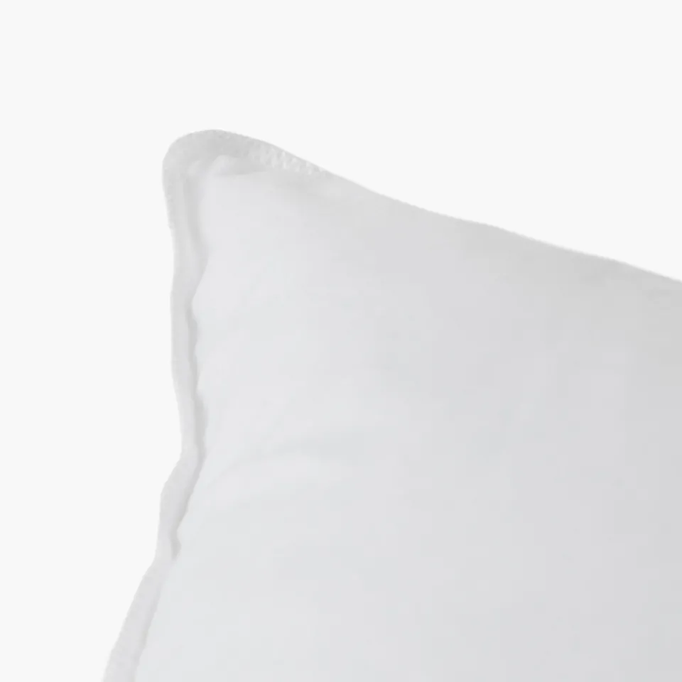 Carré Blanc Coussin de garnissage rectangulaire Nouméa| Oreillers