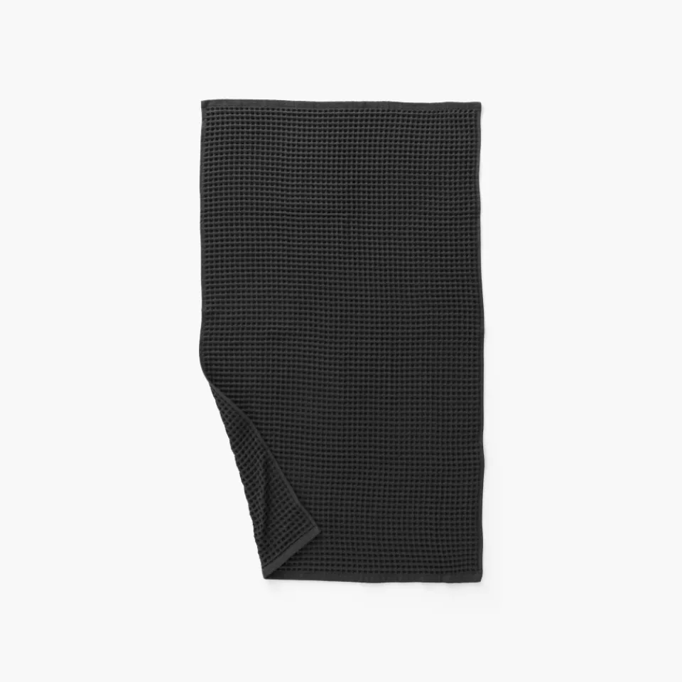 Carré Blanc Drap de bain coton bio Quadro charbon|Homme Coffrets Cadeaux|Draps De Bain