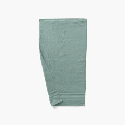 Carré Blanc Drap de bain coton Lola II argile| Draps De Bain