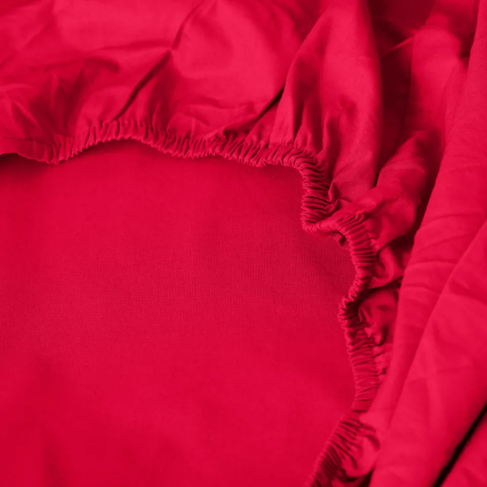 Carré Blanc Drap housse percale de coton Neo grenadine| Draps Housse