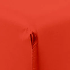 Carré Blanc Drap housse percale de coton Neo safran| Draps Housse