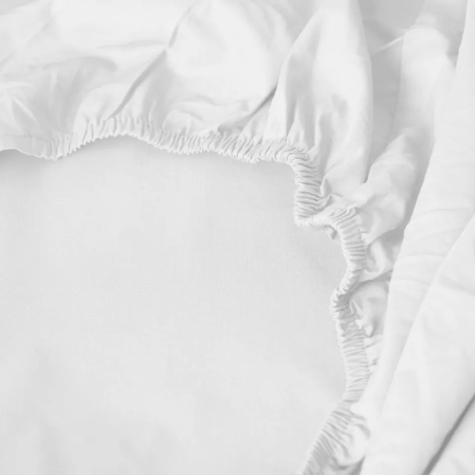 Carré Blanc Drap housse percale de coton Neo blanc|Enfant Draps Housse|Draps Housse