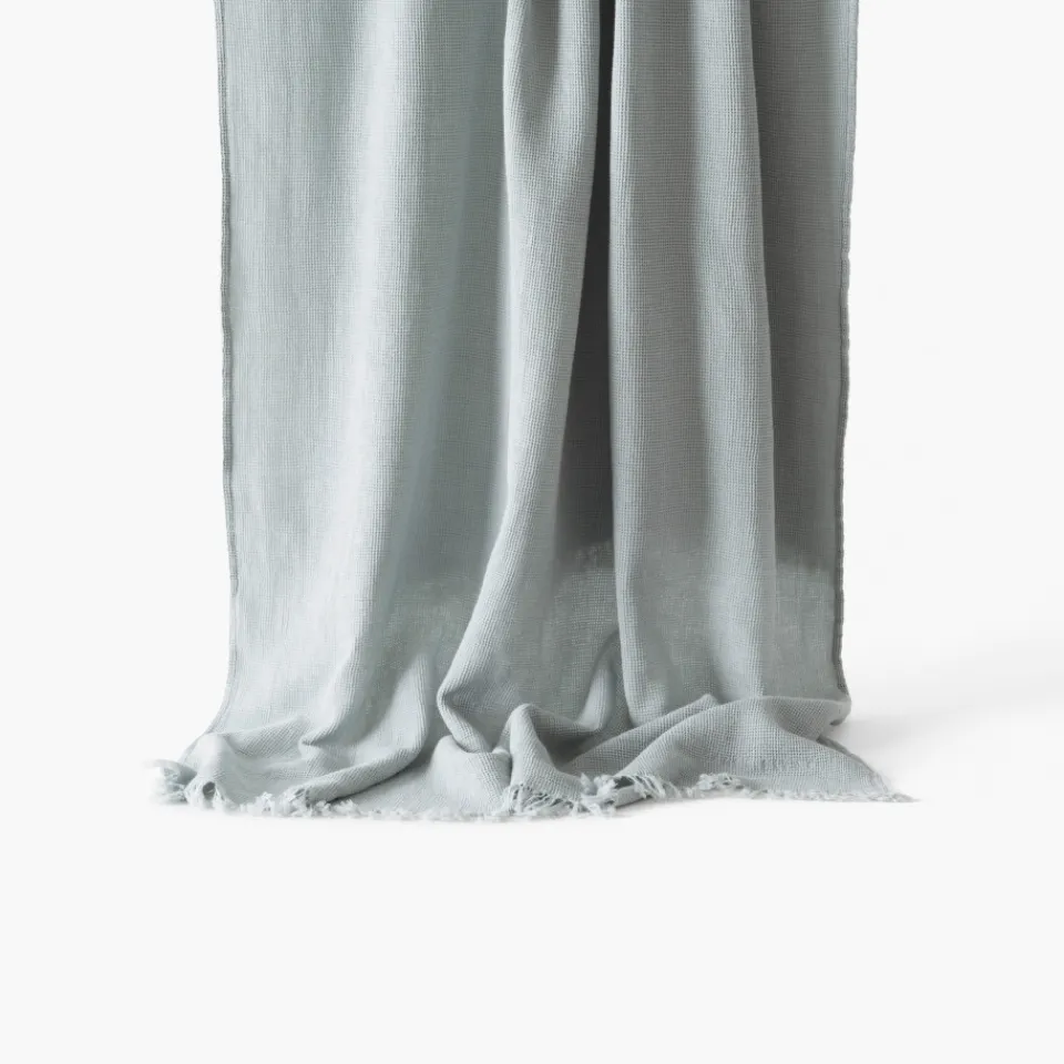 Carré Blanc Fouta coton Pyla glacier| La Plage