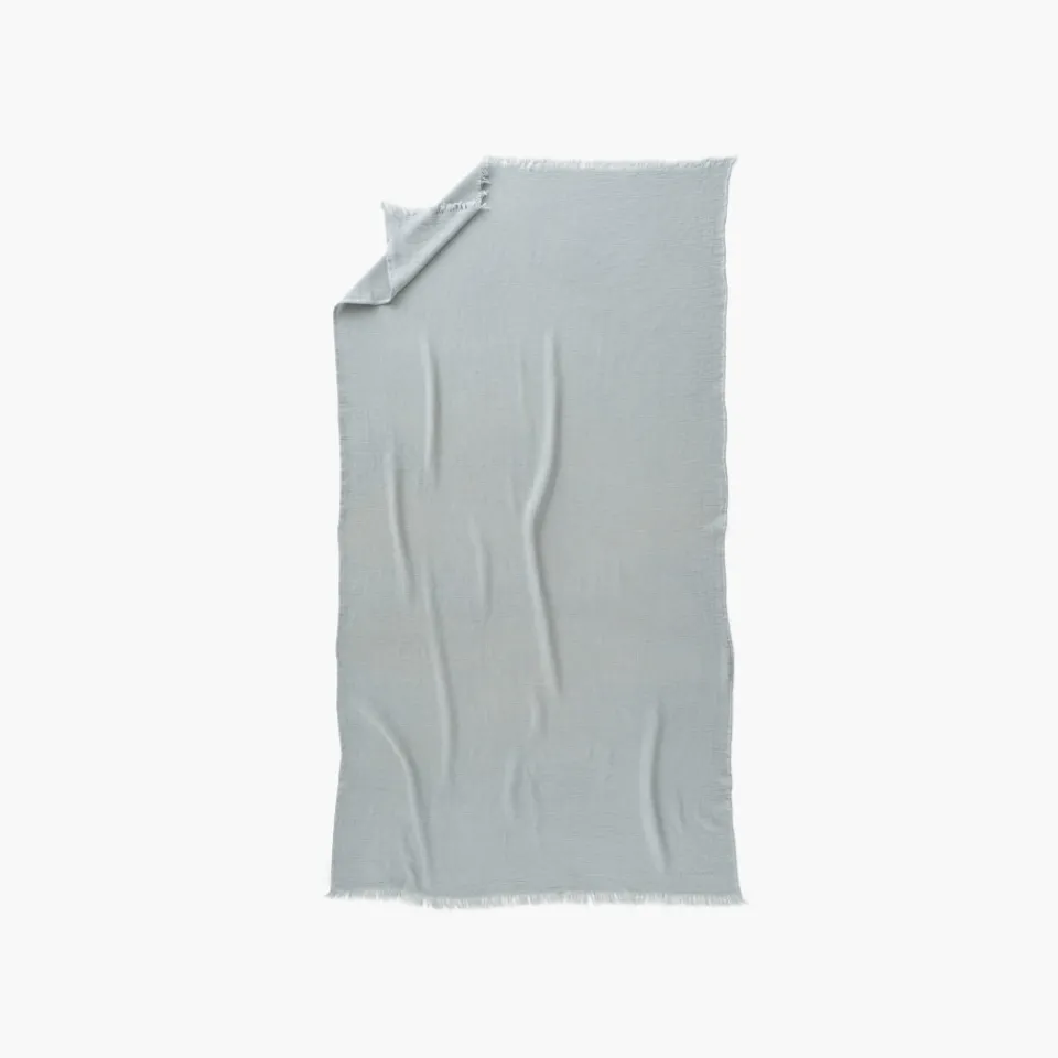 Carré Blanc Fouta coton Pyla glacier| La Plage