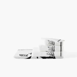 Carré Blanc Gant de toilette coton Jakè x| Gants De Toilette