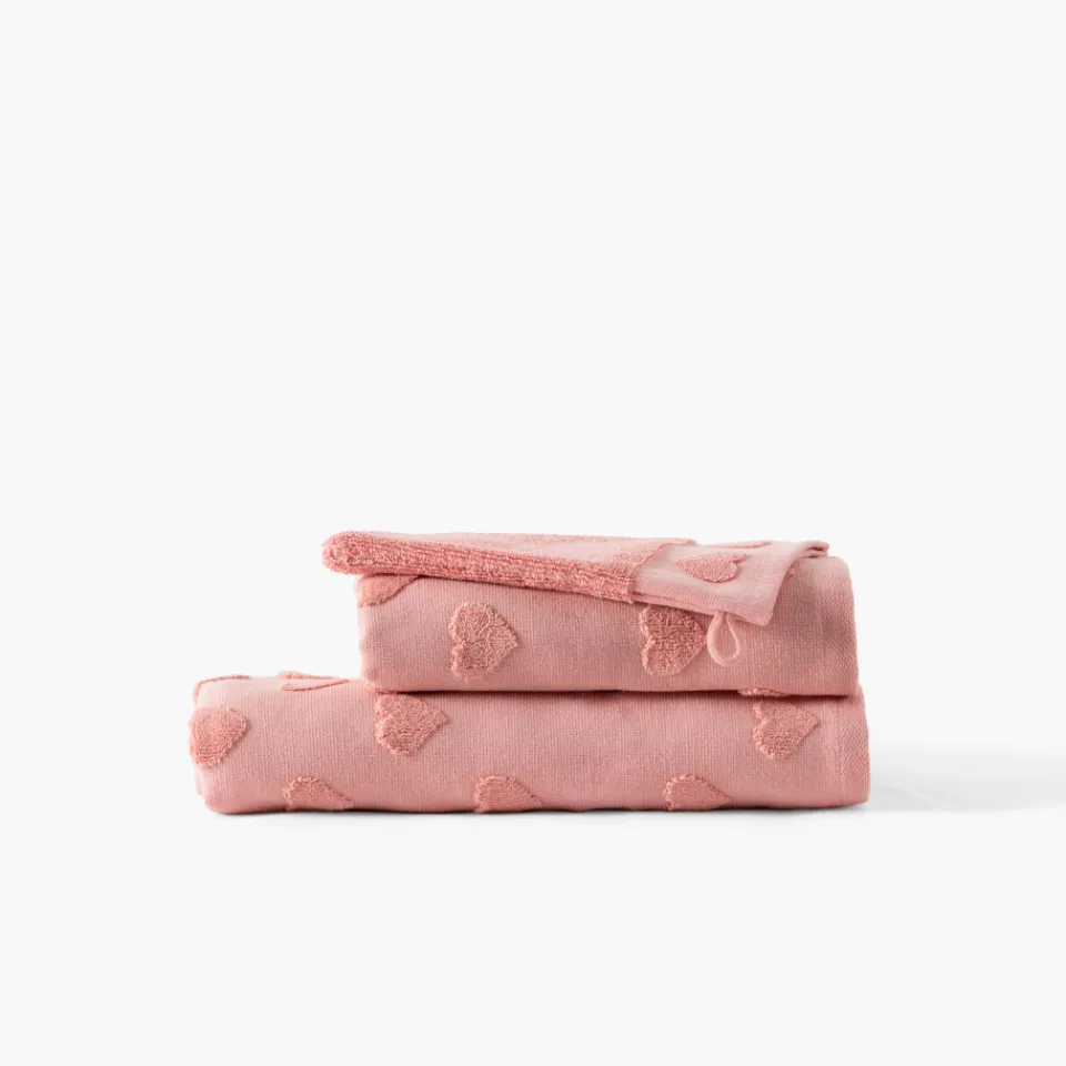 Carré Blanc Gant de toilette coton Monjour sorbet|Enfant Gants De Toilette|Nouveautés Bébénew