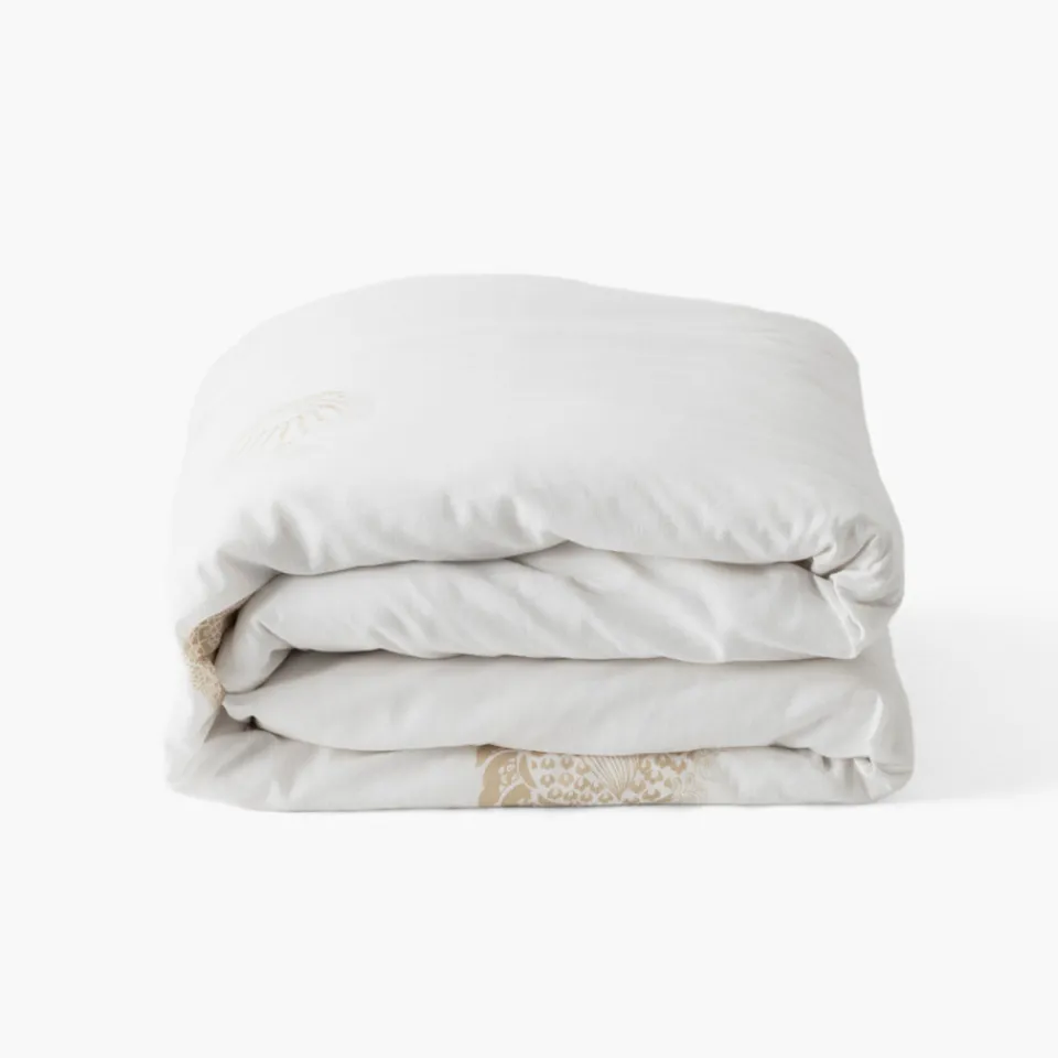 Carré Blanc Housse de couette coton Amorgos| Housses De Couette