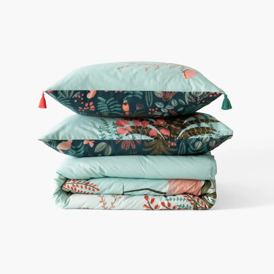 Carré Blanc Housse de couette coton Aruba enfant|Enfant Housses De Couette
