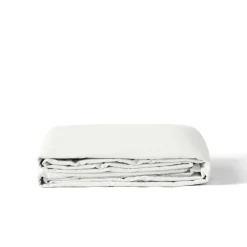 Carré Blanc Housse de couette coton lavé biologique Souffle nuage| Housses De Couette