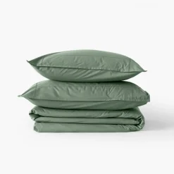 Carré Blanc Housse de couette enfant percale de coton Neo thym|Enfant Housses De Couette