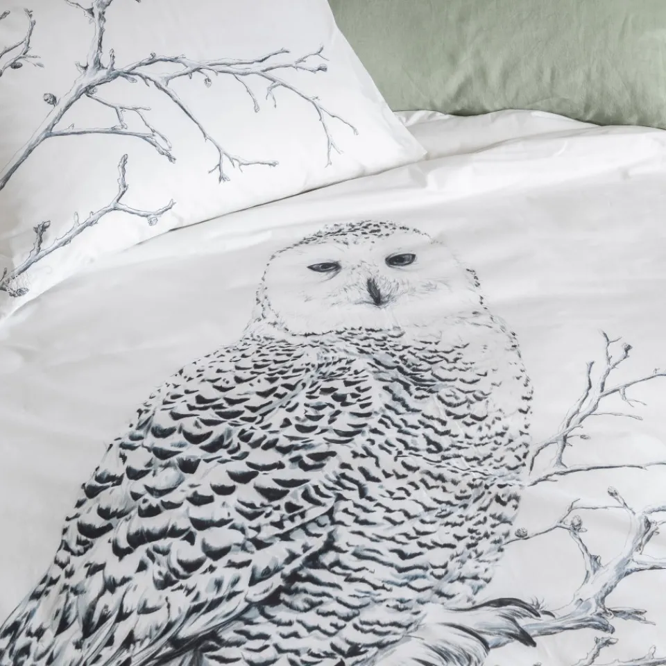 Carré Blanc Housse de couette enfant réversible coton Harfang|Enfant Housses De Couette|Nouveautés Bébénew