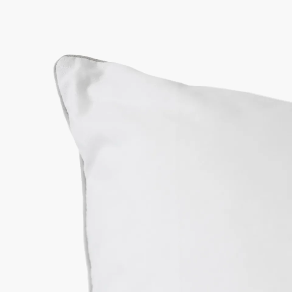 Carré Blanc Oreiller carré ferme synthétique Suprême| Oreillers