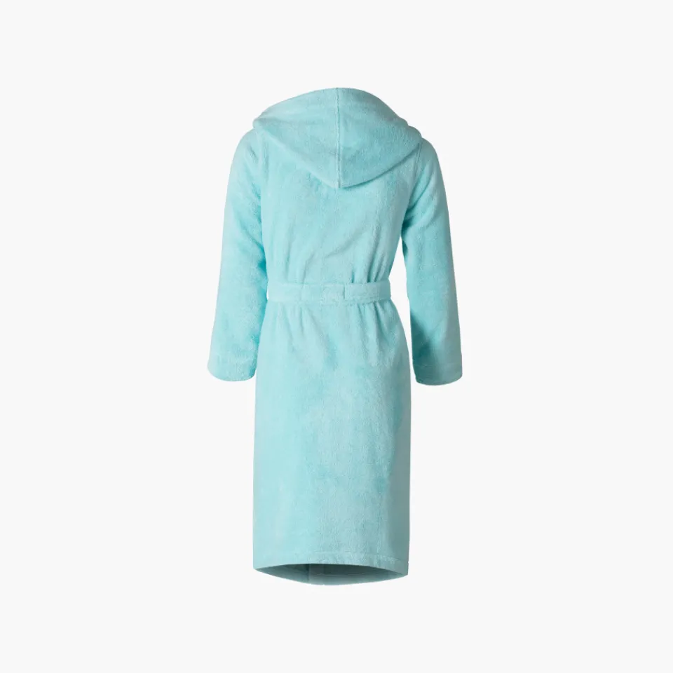 Carré Blanc Peignoir ado fille coton moelleux Julia lagon|Enfant Peignoirs 10 Ans - 16 Ans