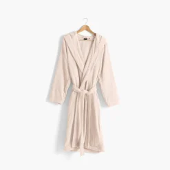 Carré Blanc Peignoir homme à capuche uni coton biologique Osmose naturel|Femme/Homme Peignoirs Homme|Coffrets Cadeaux