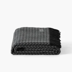 Carré Blanc Plaid Baikal anthracite|Homme Coffrets Cadeaux|Plaids Et Couvre-lits