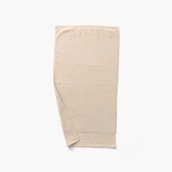 Carré Blanc Serviette de toilette bouclette de coton biologique Source naturel| Serviettes De Toilette