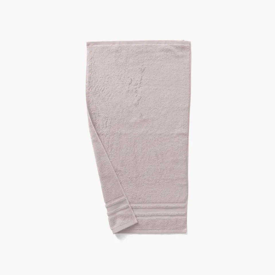 Carré Blanc Serviette de toilette coton Lola II nude| Serviettes De Toilette