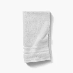 Carré Blanc Serviette de toilette coton Lola II blanc| Serviettes De Toilette