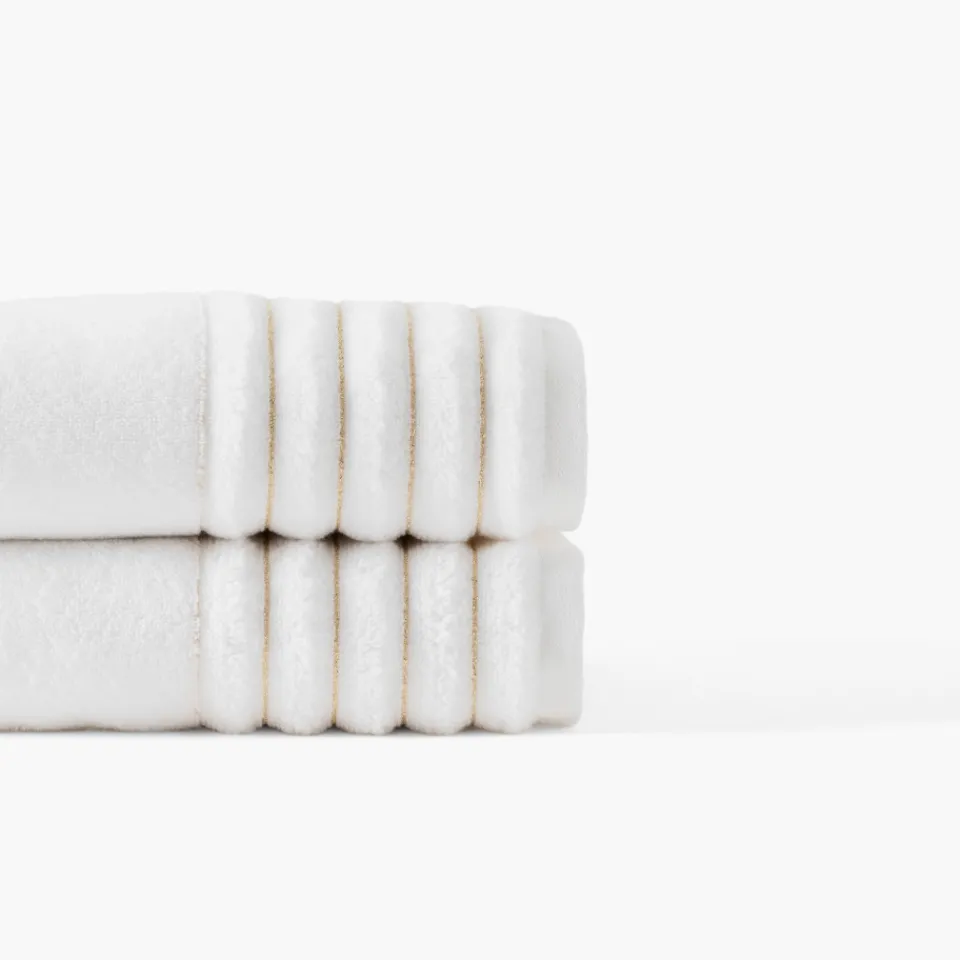 Carré Blanc Serviette de toilette coton Mon Ange blanc|Femme Coffrets Cadeaux|Serviettes De Toilette