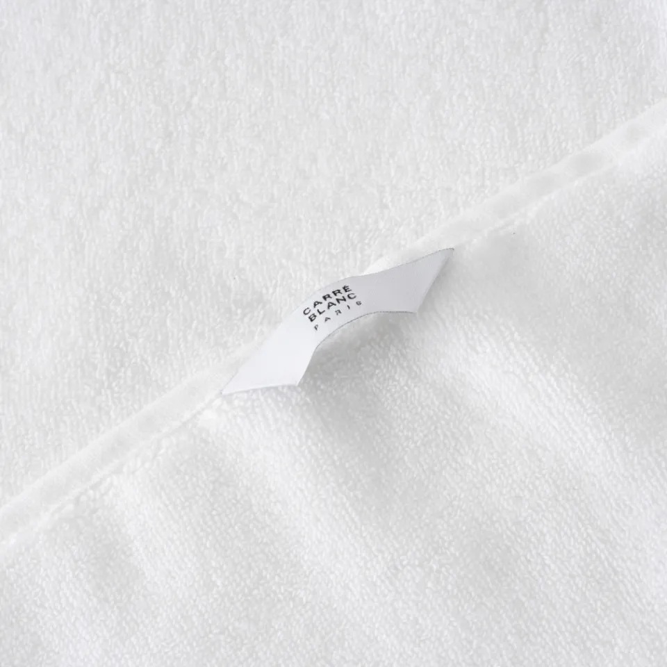 Carré Blanc Serviette de toilette coton Mon Ange blanc|Femme Coffrets Cadeaux|Serviettes De Toilette