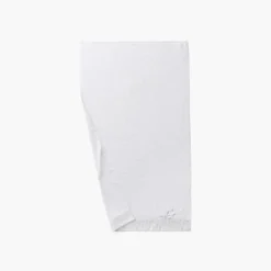 Carré Blanc Serviette de toilette coton et viscose de bambou Equinoxe neige| Serviettes De Toilette