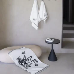 Carré Blanc Serviette de toilette coton Jakè x|Homme Coffrets Cadeaux|Serviettes De Toilette