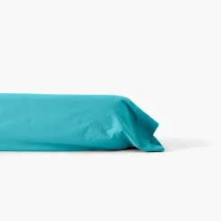 Carré Blanc Taie de traversin percale de coton Neo canard| Taies De Traversin