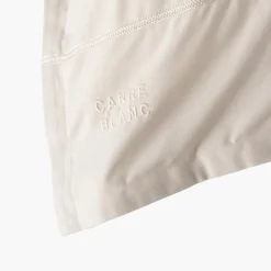 Carré Blanc Taie d'oreiller carrée percale de coton Neo ficelle| Taies D’oreiller