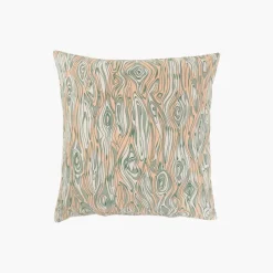 Carré Blanc Taie d'oreiller carrée réversible percale de coton lavée biologique Monarbre| Taies D’oreiller