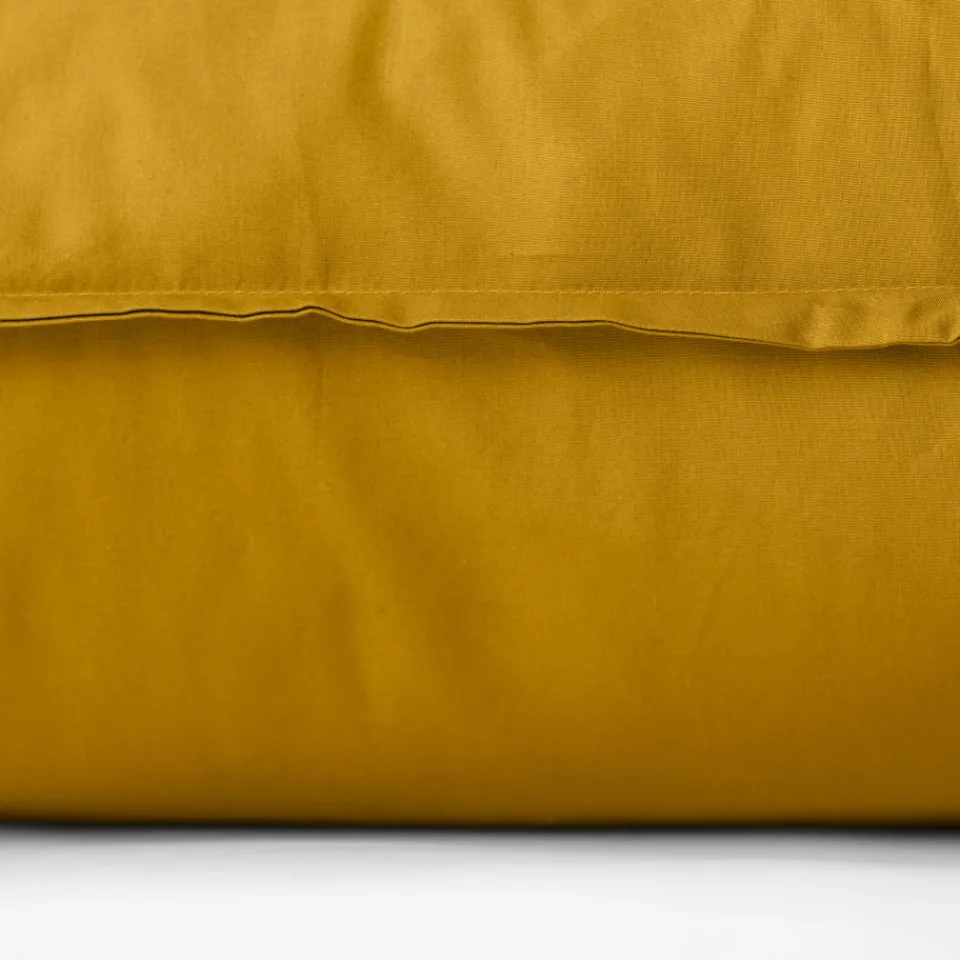Carré Blanc Taie d'oreiller rectangulaire coton Neo curry| Taies D’oreiller