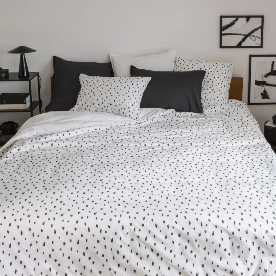 Carré Blanc Taie d'oreiller rectangulaire coton Harfang|Enfant Taies D'oreiller|Nouveautés Bébénew