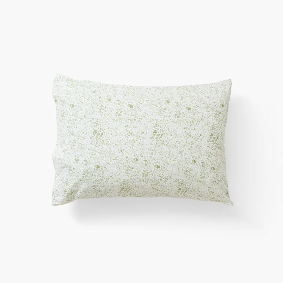Carré Blanc Taie d'oreiller rectangulaire pur coton bio Safari|Enfant Linge De Litbio|Taies D'oreiller