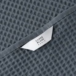 Carré Blanc Torchon de cuisine coton Sousbois anthracite|Homme Torchons & Essuie-mains|Coffrets Cadeaux