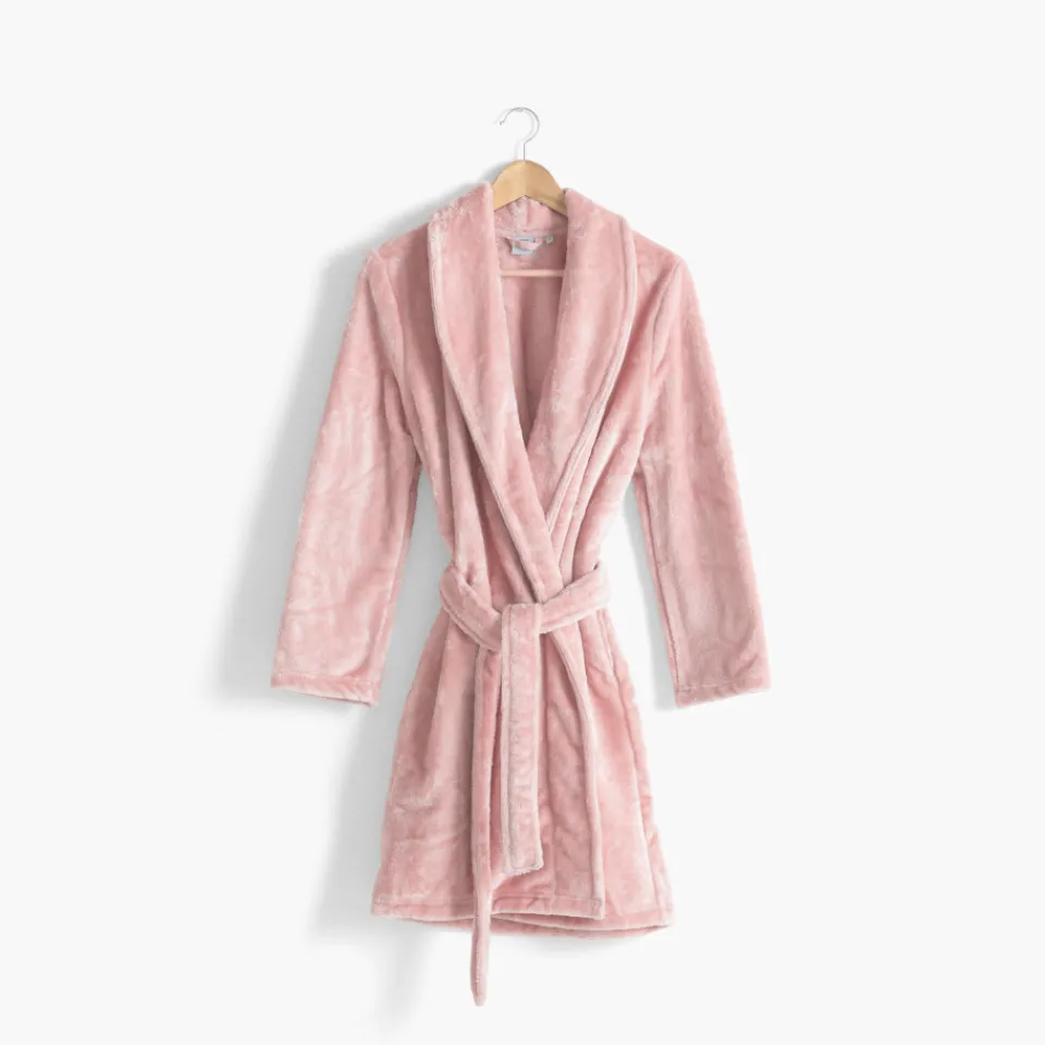 Carré Blanc Veste polaire femme Elena nude|Femme Robes De Chambre Femme